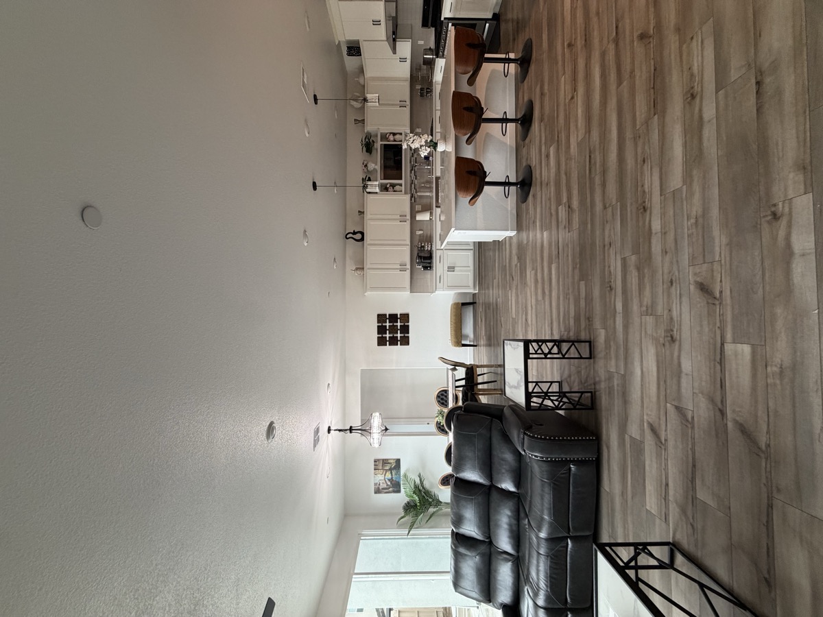 Warm living room inside At Home Comfort Assisted Living in Manteca